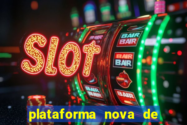 plataforma nova de 3 reais